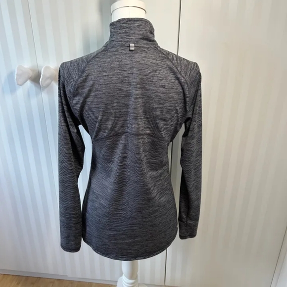 Champion duo dry gray quarter-zip pullover Size M - Picture 2 of 3